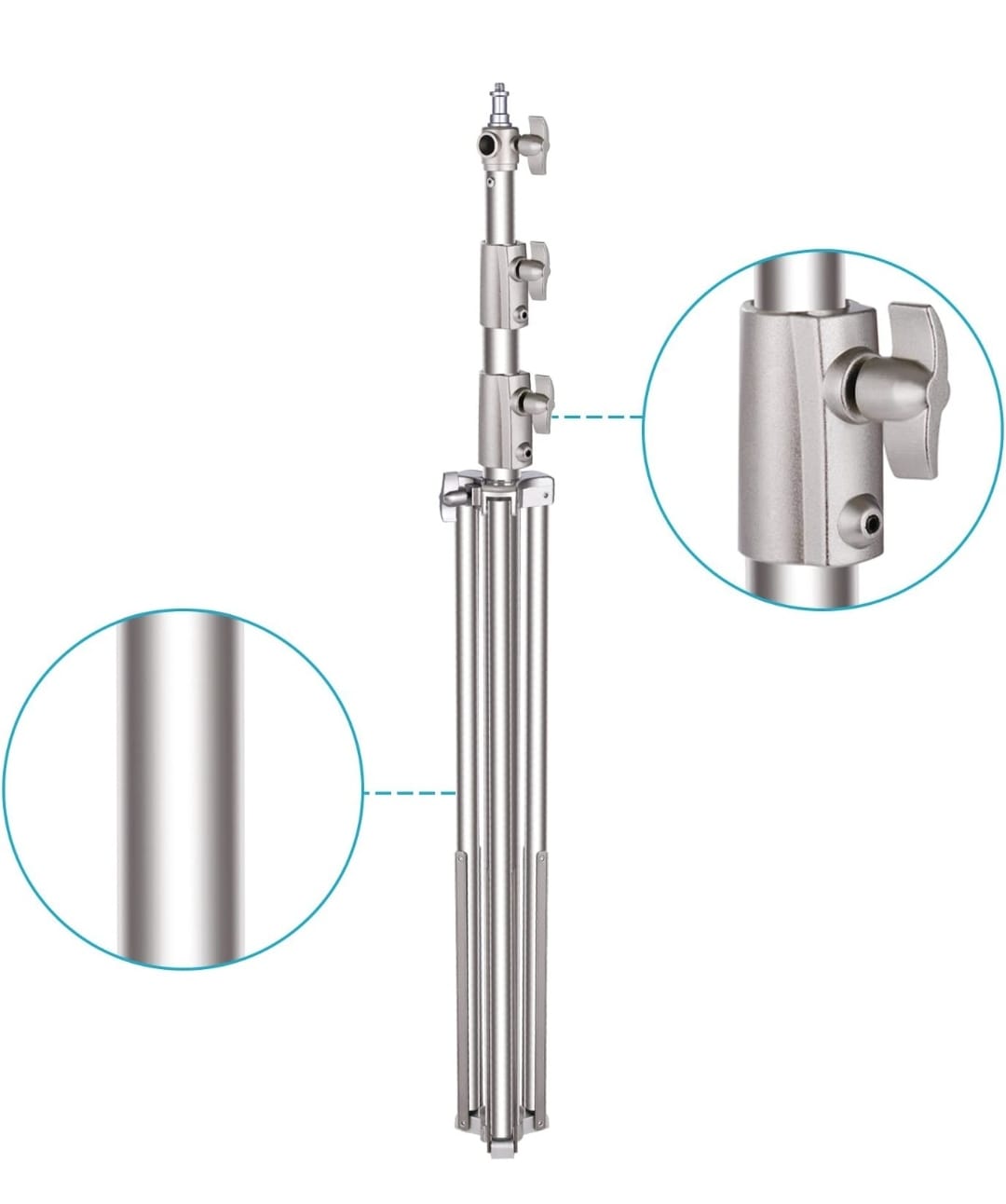 Stand Neewer Soporte de Luz de Acero Inoxidable - Imagen 5