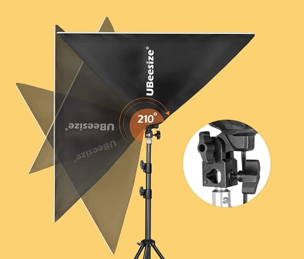 UBeesize Softbox Kit de iluminación para fotografía - Imagen 2