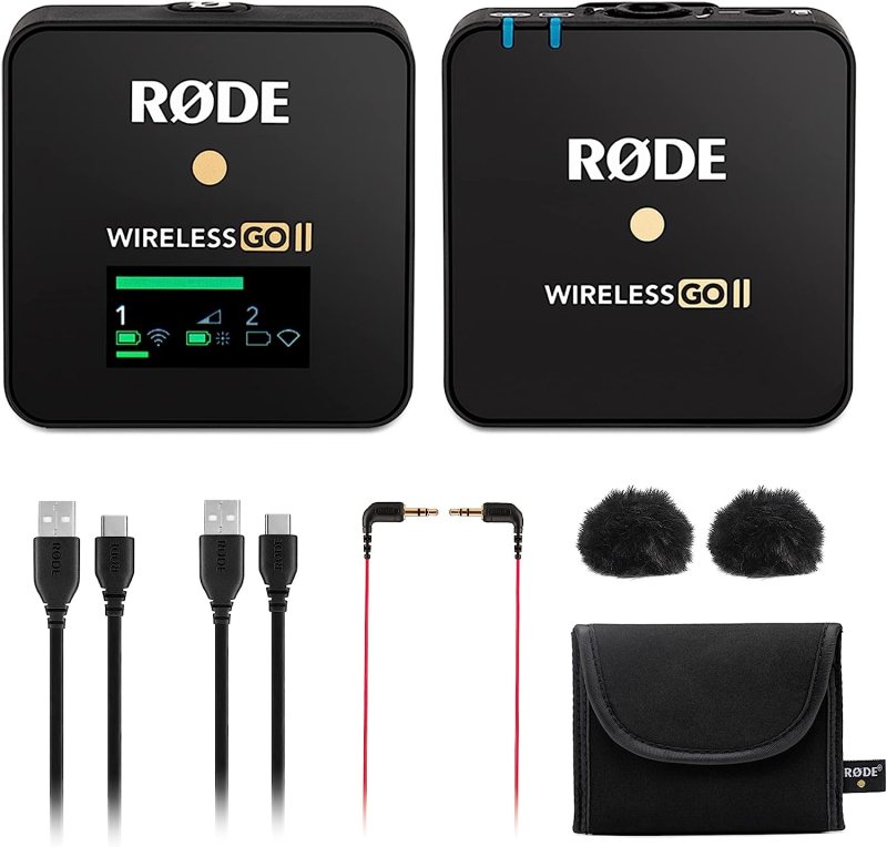 Rode Sistema de micrófono inalámbrico GO II de un solo canal