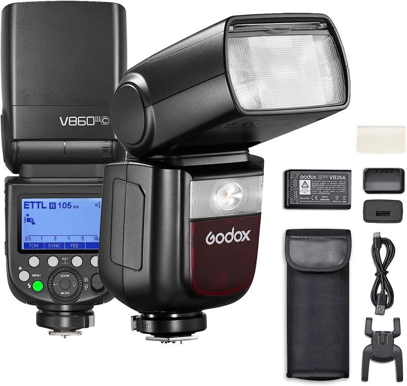 Godox V860III-C - Flash para cámara Canon