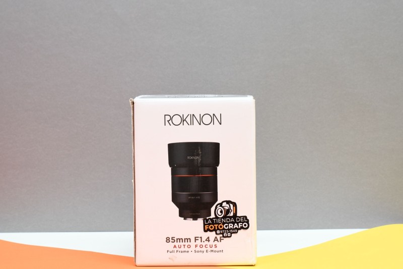 Lente Rokinon AF 85mm f/1.4 para Sony E