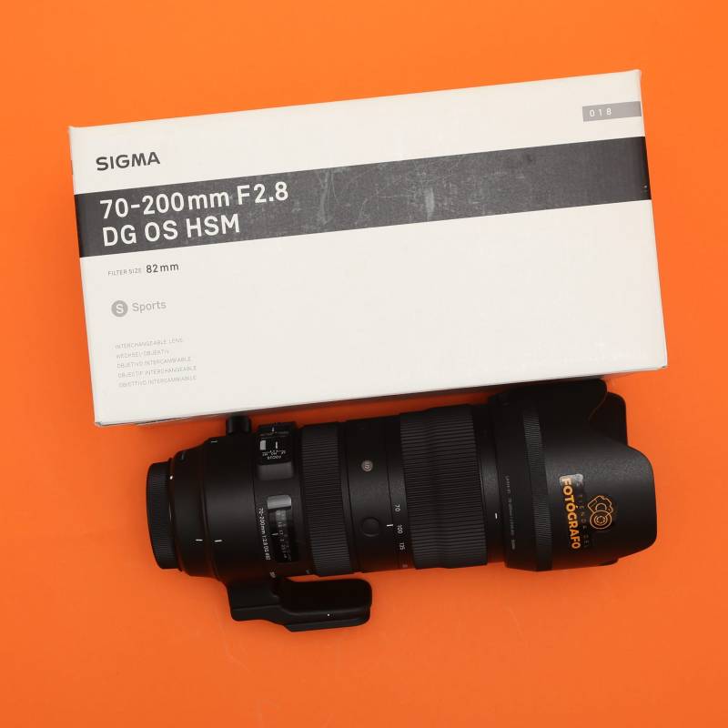 Lente sports Sigma 70-200mm f/2.8 DG OS HSM para Canon EF