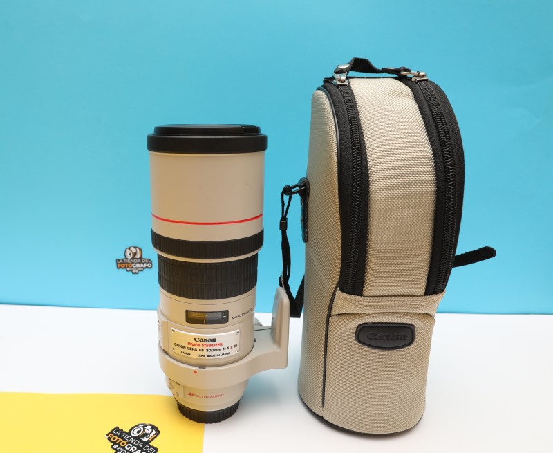 Canon 300mm f/4 L IS EF estabilizado