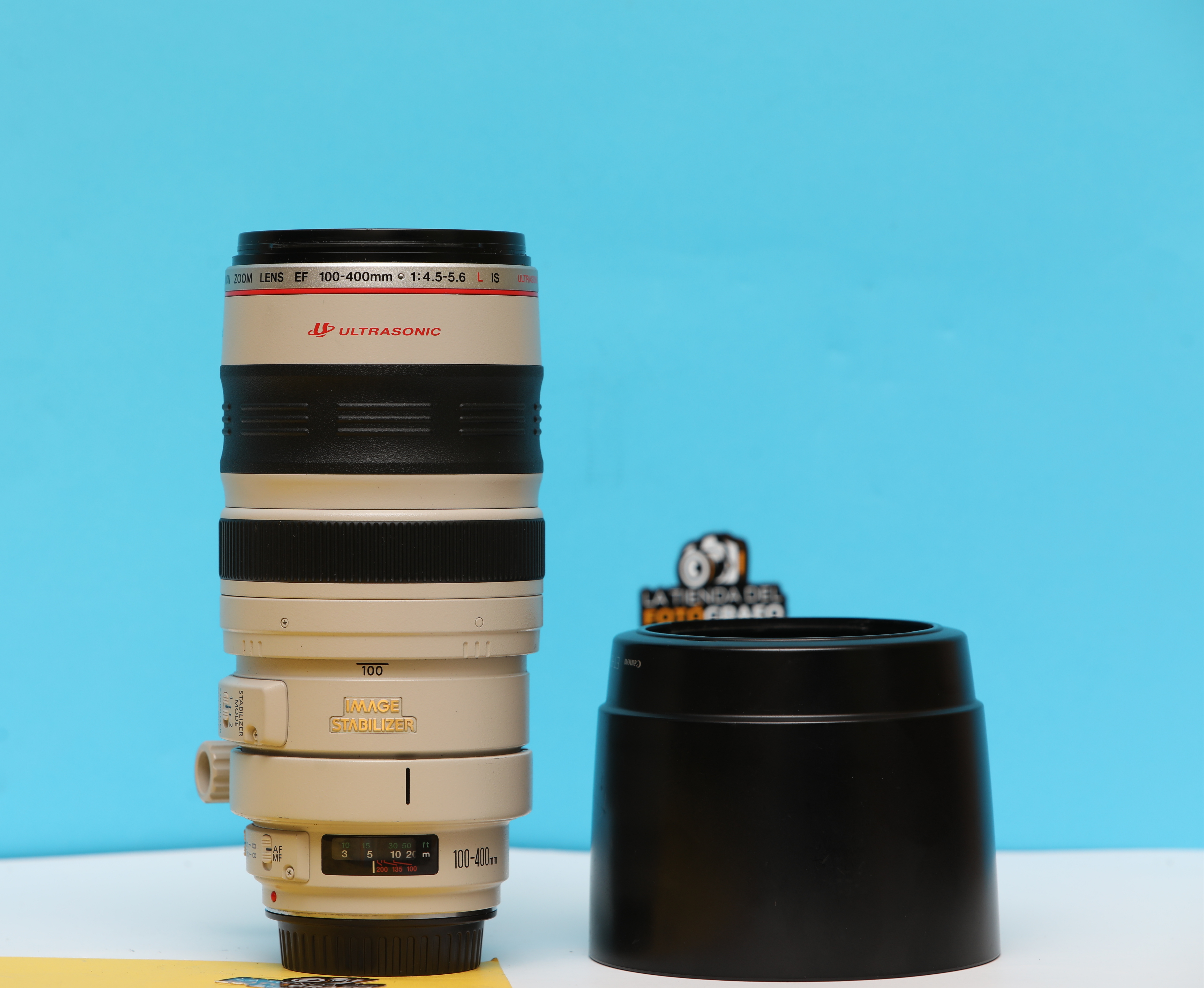 lente Canon 100-400mm zoom telefoto, f/4.5-5.6L IS USM - Imagen 7