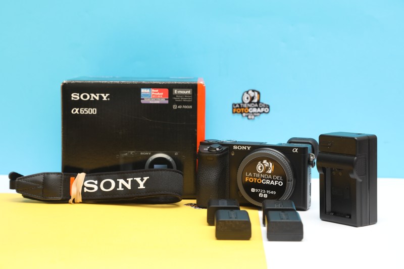 Cámara digital sin espejo Sony Alpha a6500