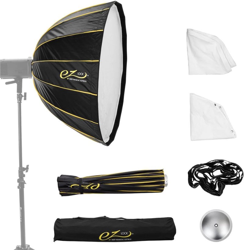 Softbox Glow EZ Lock Deep Parabolic (48 Pulgadas)
