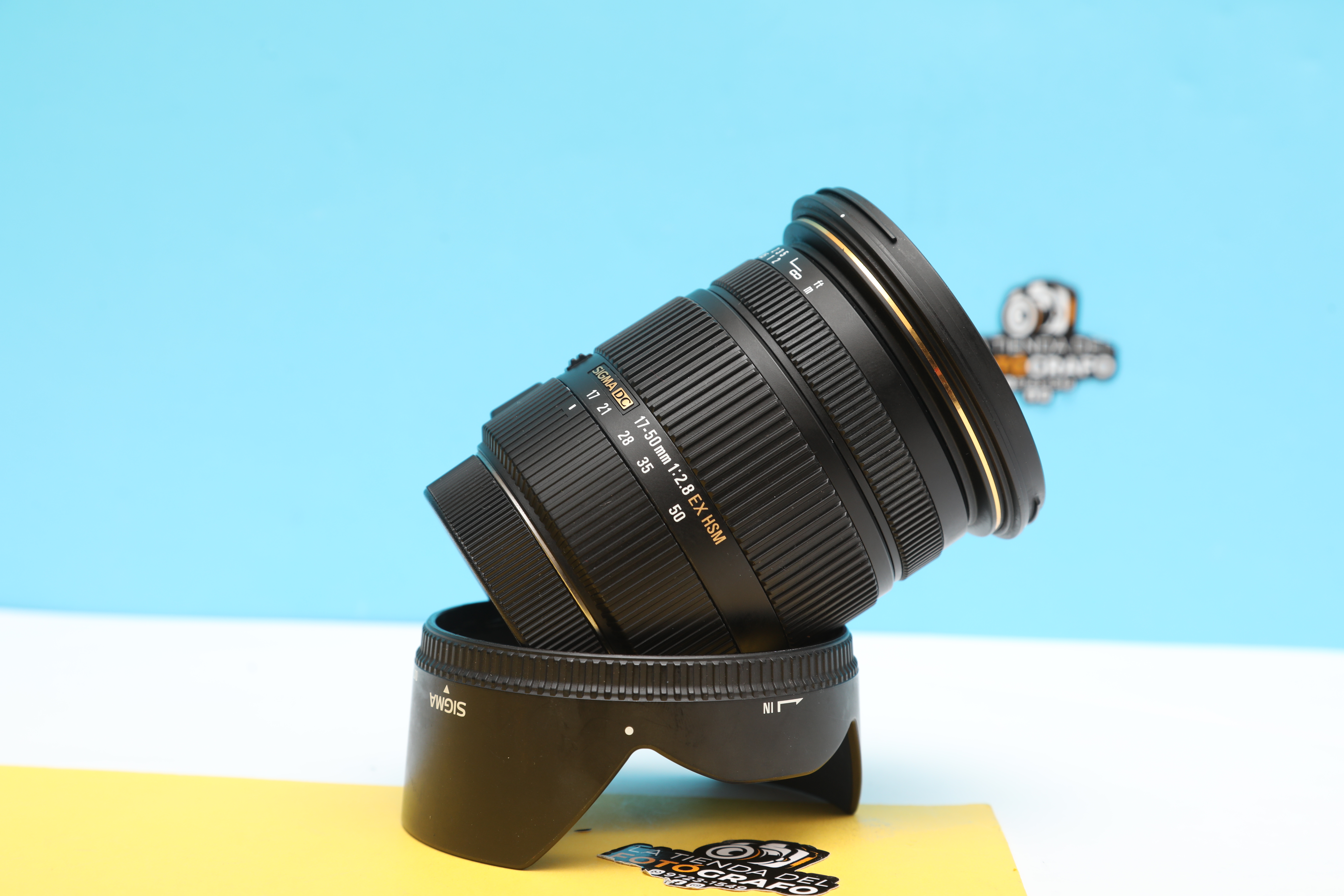 Objetivo Sigma 17-50mm f/2.8 EX DC OS HSM para Canon EF