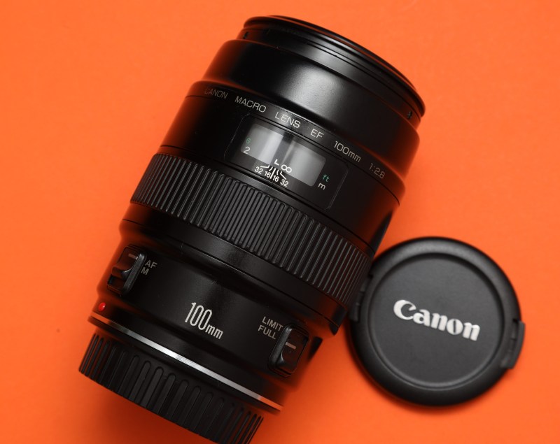 Lente Canon EF 100mm f/2.8 Macro