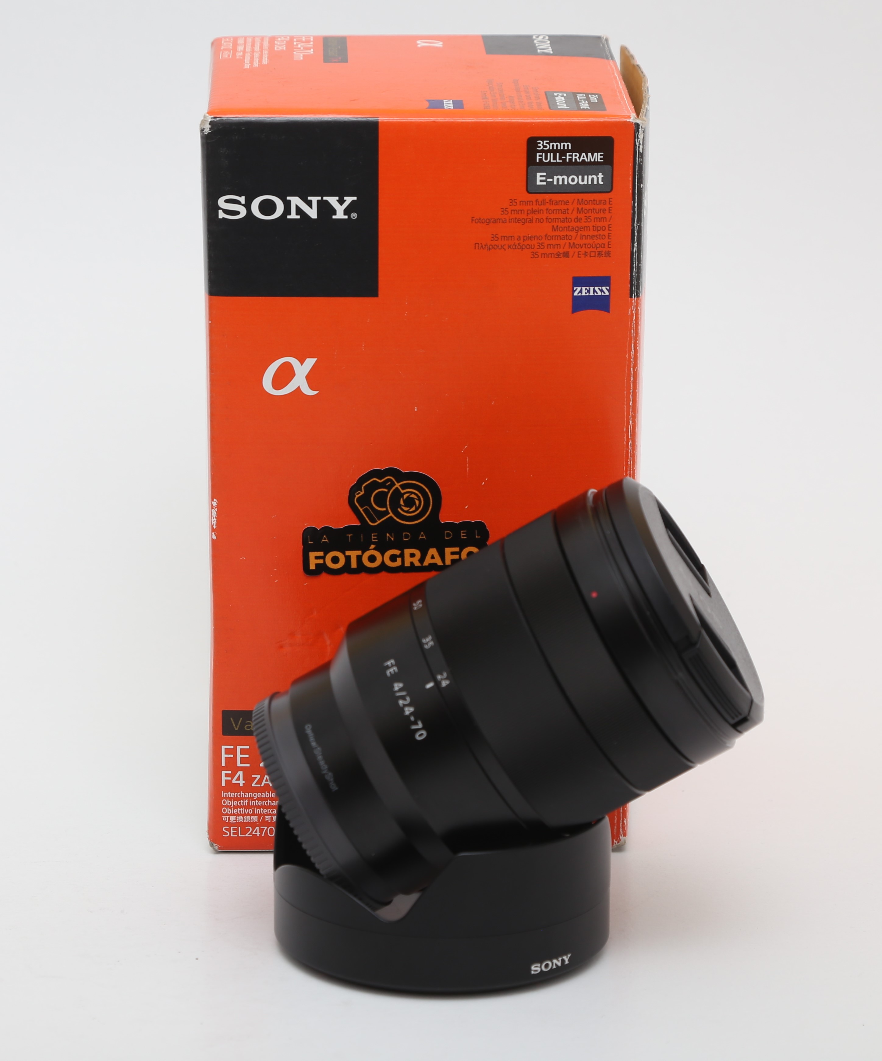 Lente Sony Vario-Tessar T* FE 24-70mm f/4 ZA OSS