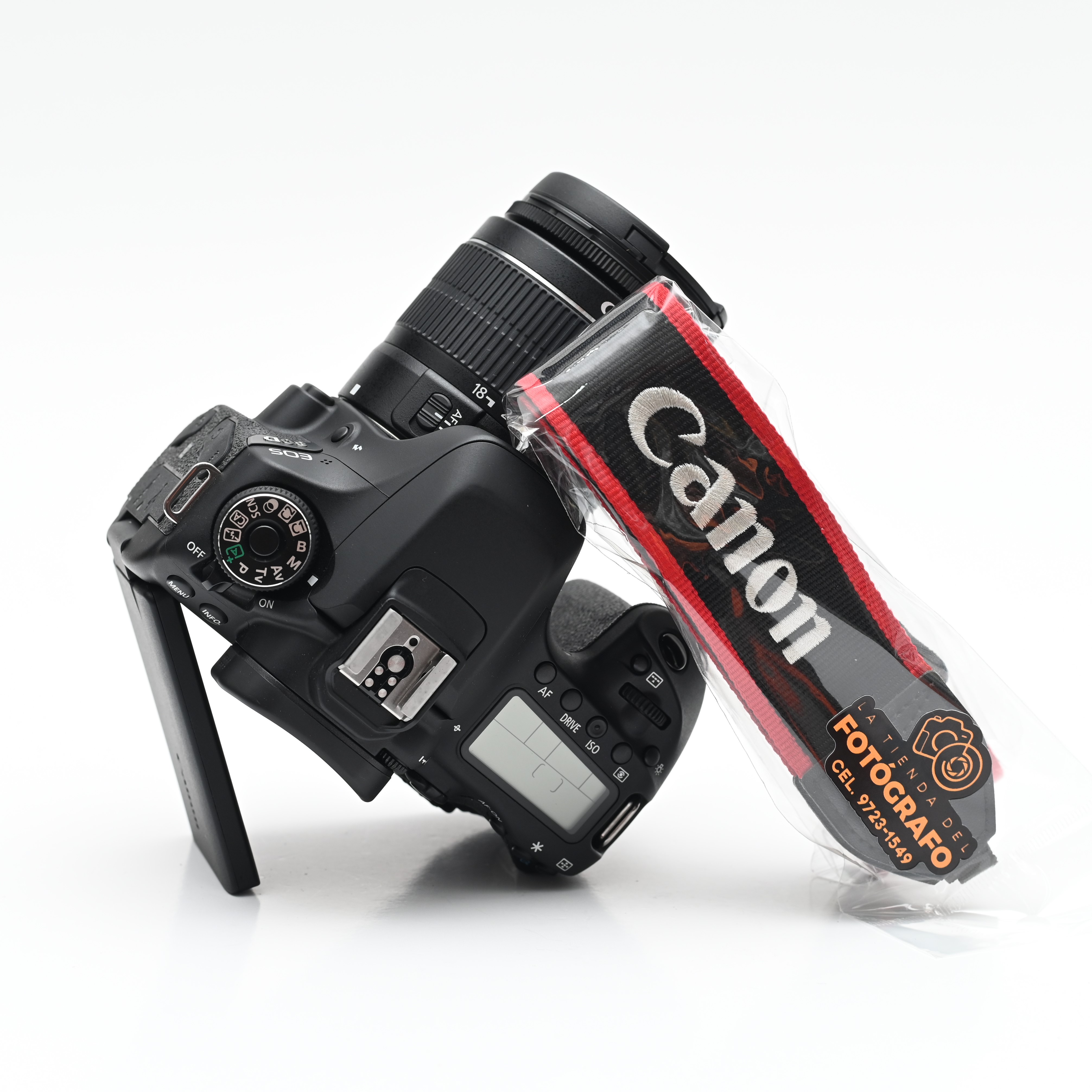 Cámara réflex digital Canon EOS 80D con lente de 18-55 mm - Imagen 6