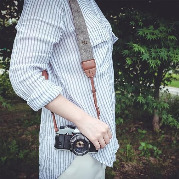 Correa de cinturón vintage para cámaras - Imagen 2