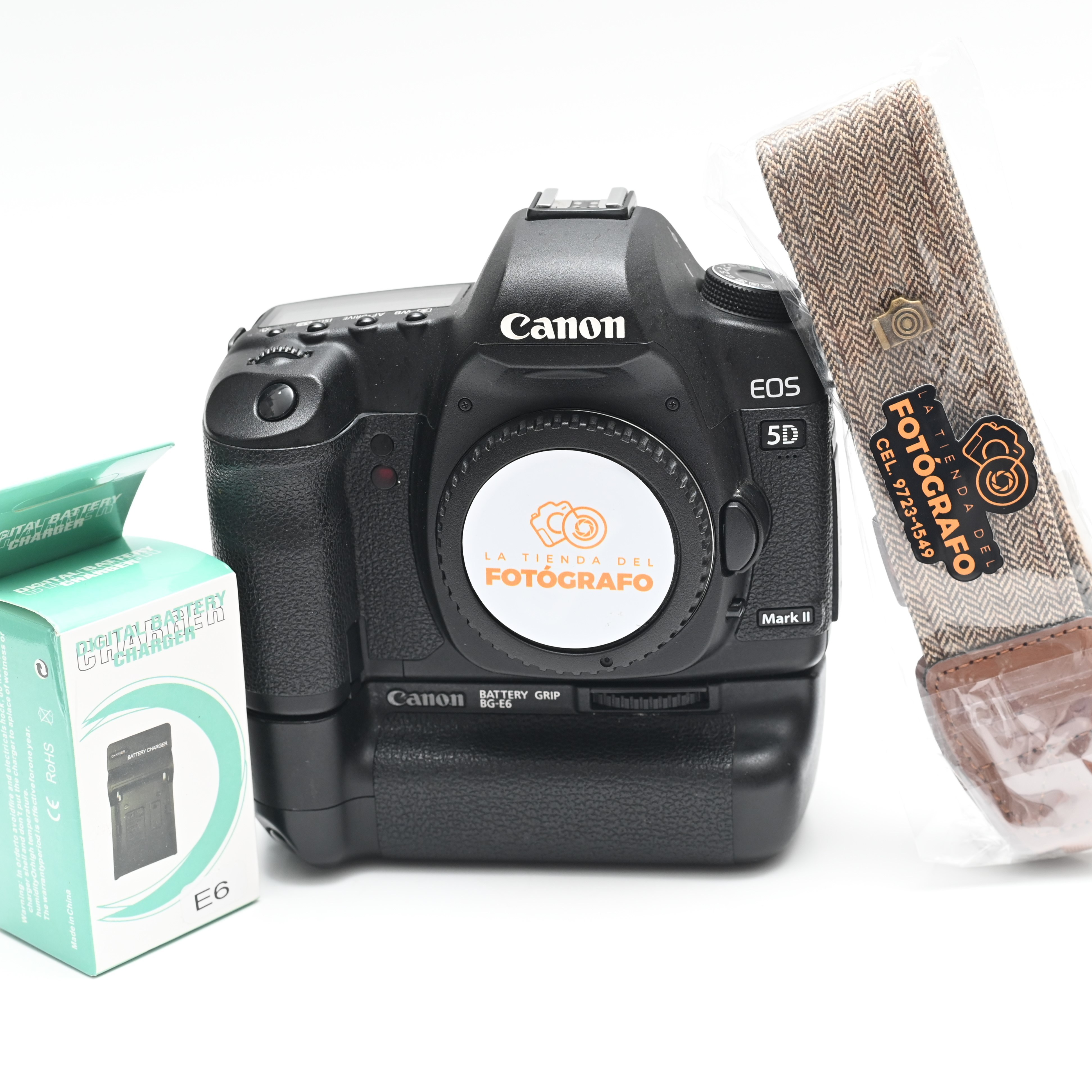6 Pellicole Protettive Per Schermo Canon EOS 5D Mark II – Trasparenti, Antigraffio, Touch-friendly