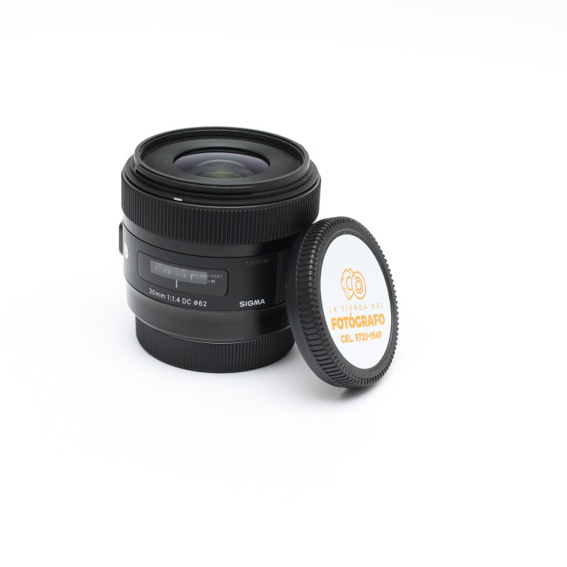 Lente artística Sigma 30mm f/1.4 DC HSM para Canon EF