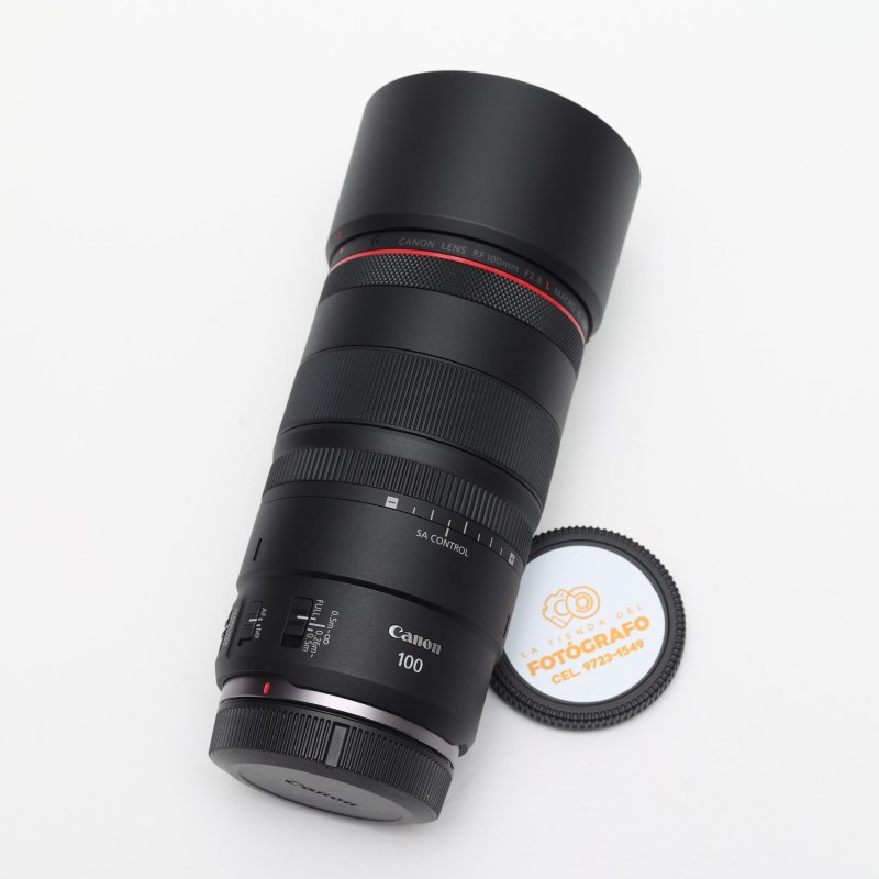 Lente Canon RF 100mm f/2.8 L Macro IS USM