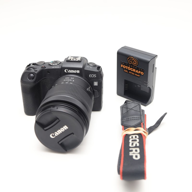 Cámara sin espejo Canon EOS RP con lente 24-105mm f/4-7.1