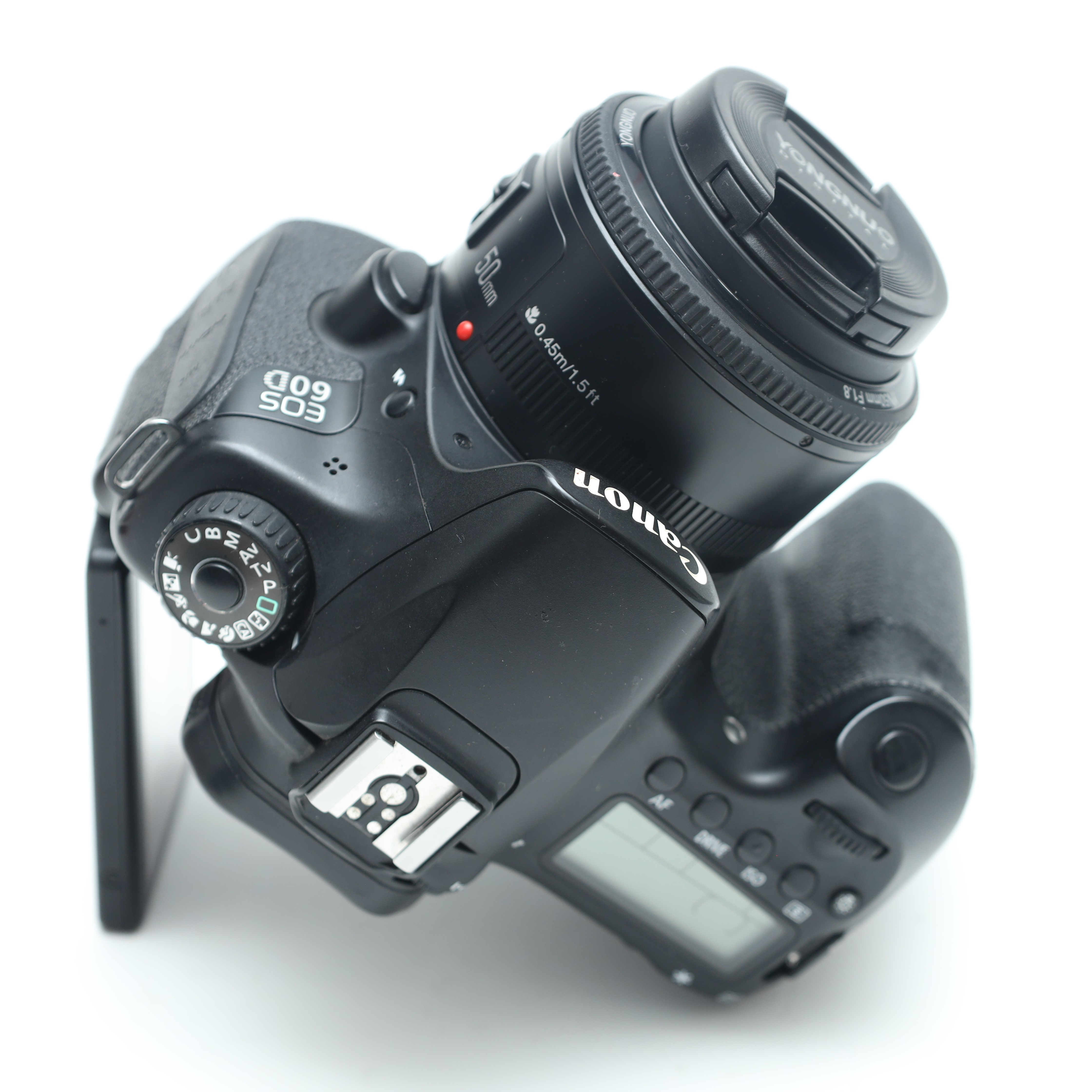 Cámara DSLR Canon EOS 60D con lente yongnuo 50mm f1.8 - Imagen 4