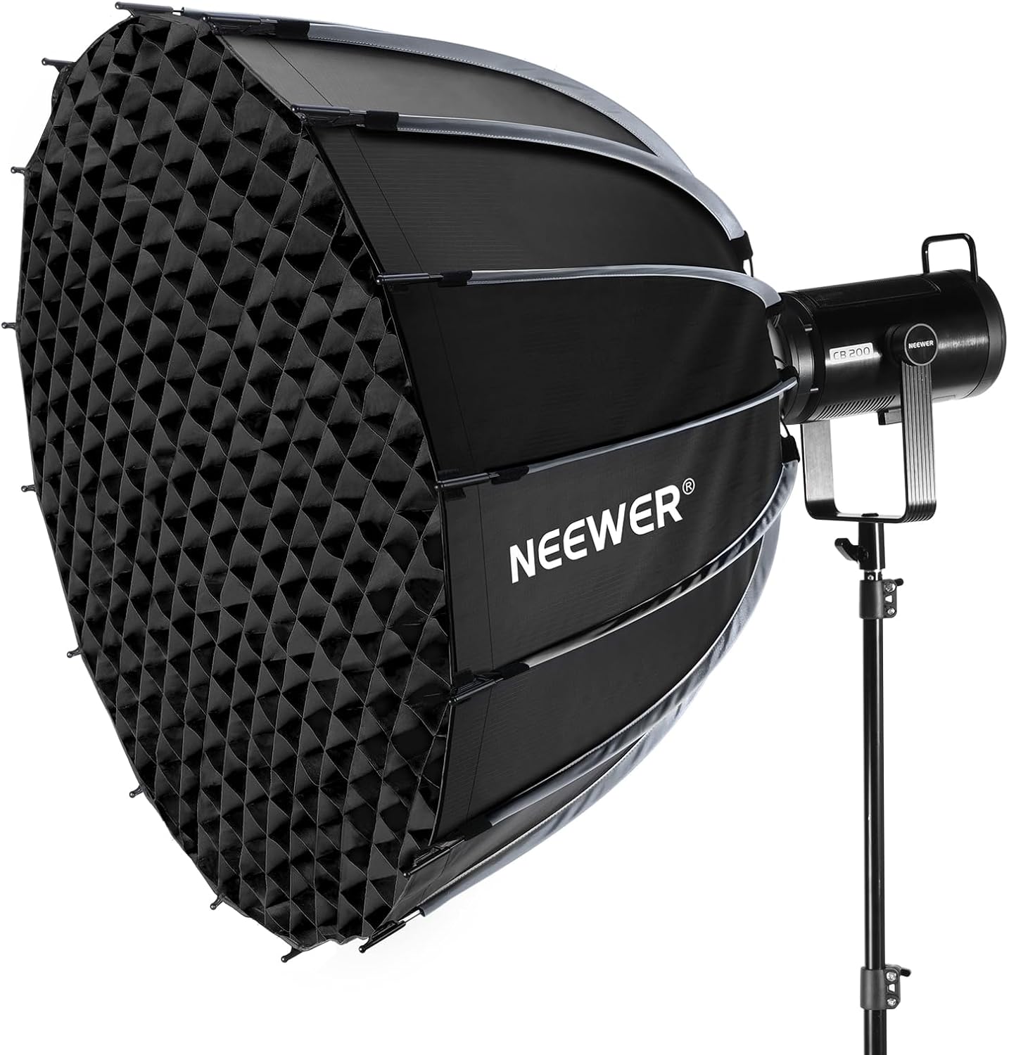 NEEWER Kit de caja de luz parabólica, 35.4 pulgadas