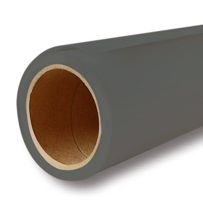 Yizhily Fondo de papel para fotografía fotográfica sin costuras para sesión de fotos, videos, YouTube, Livestream, 107 pulgadas x 49.8 pies, gris trueno