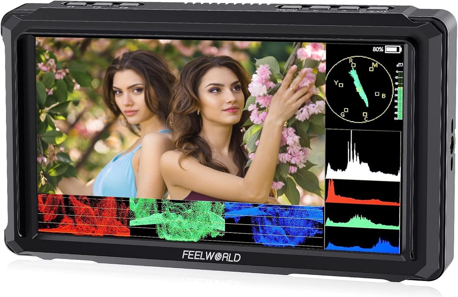 FEELWORLD FW568 PRO, cámara DSLR Monitor de campo