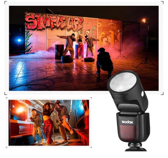 Flash Godox V1-F Flash para Fujifilm - Imagen 5