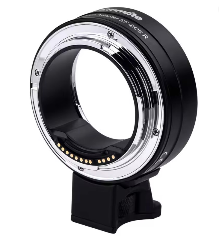 Commlite Adaptador de lente CM-EF-EOS R,