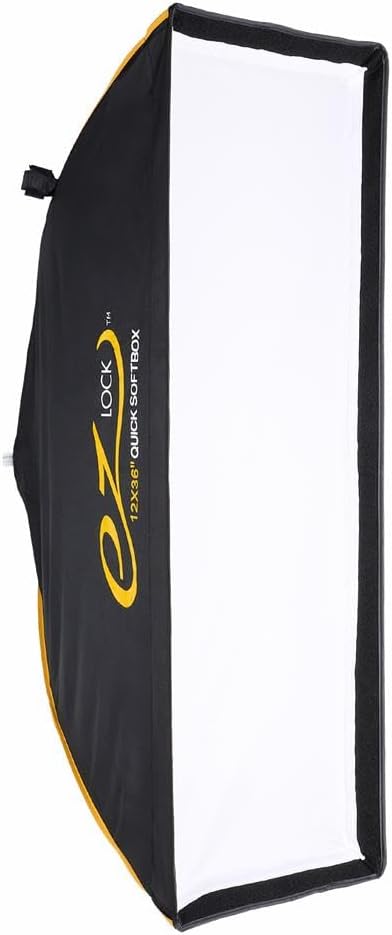 Softbox Glow EZ Lock - Caja de luz rectangular de 12 x 36 pulgadas