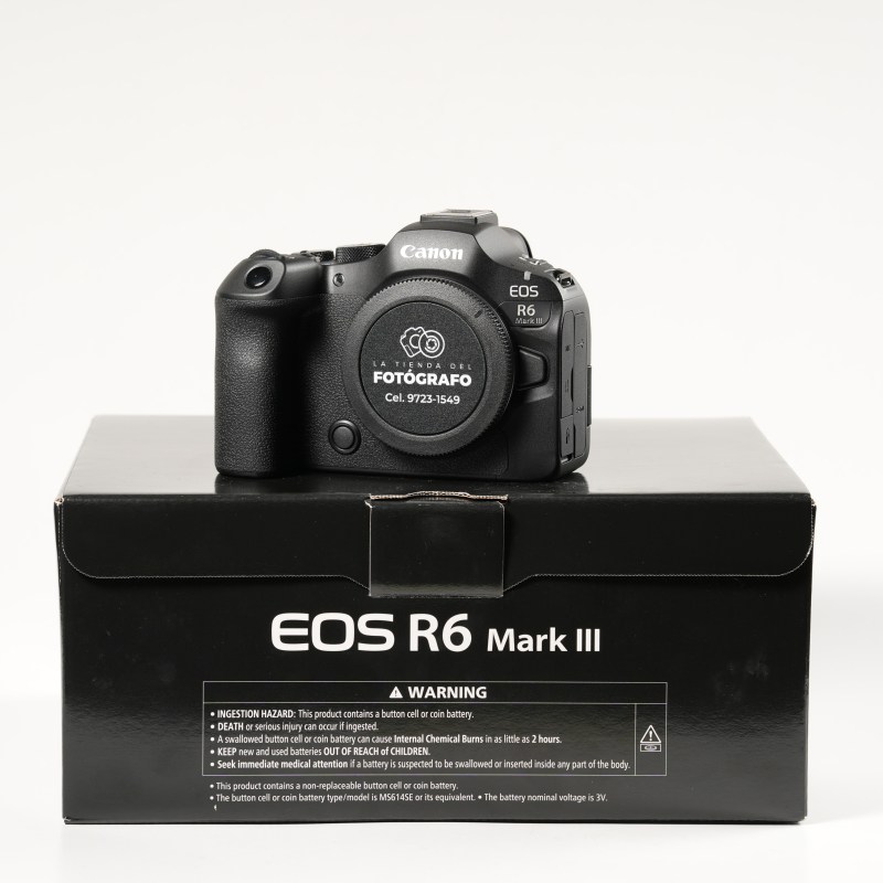 cámara mirrorless Canon EOS R6 Mark III