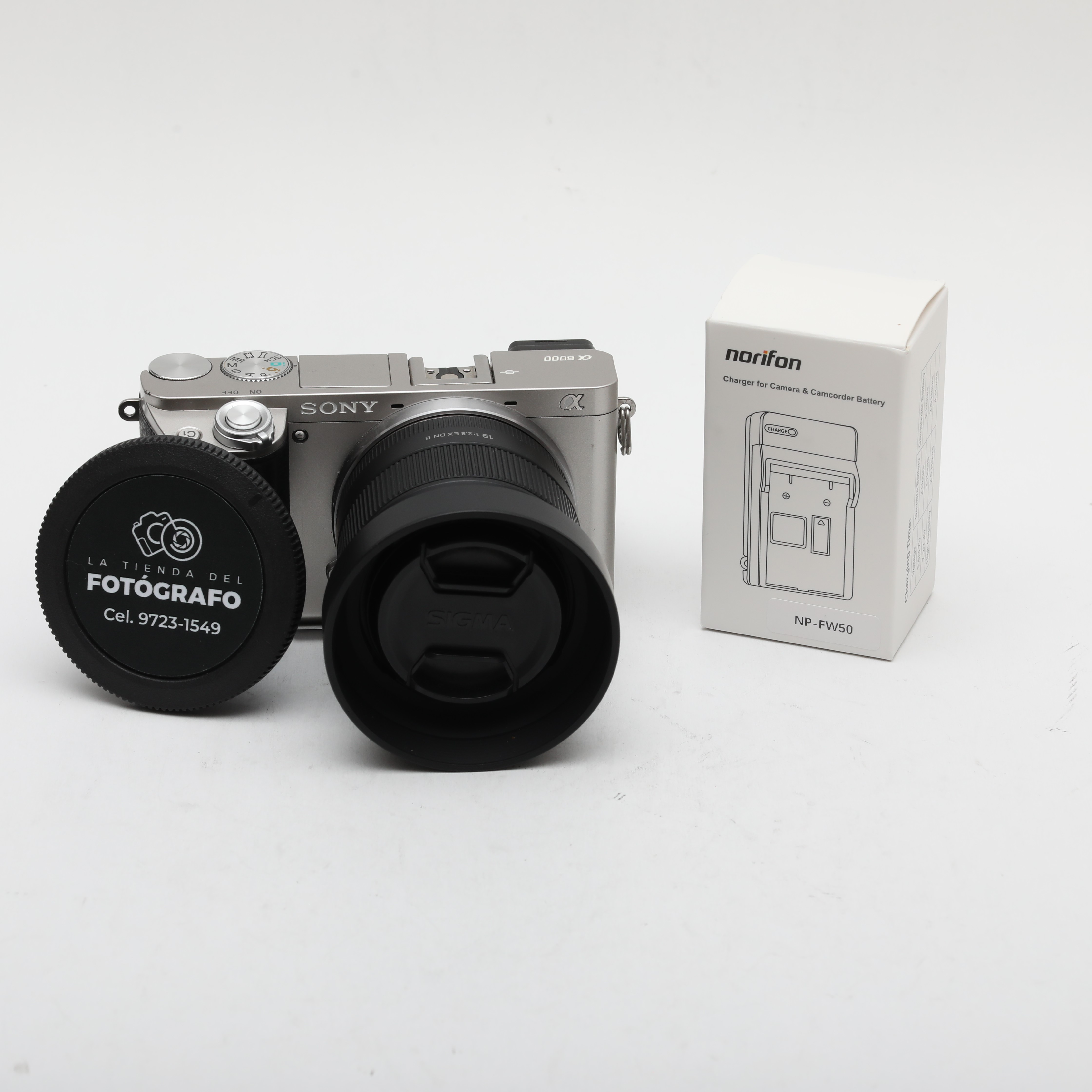 Camara Sony a6000 + Lente sigma 19mm