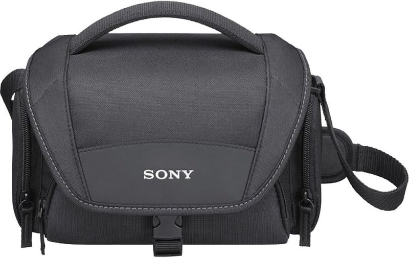 Sony LCSU21 - Estuche blando para cámaras Cyber-Shot y Alpha NEX (negro)
