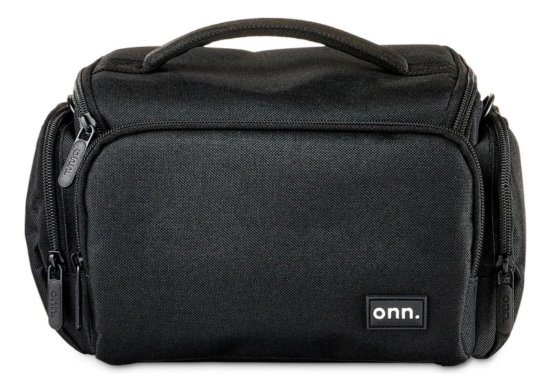 Bolso para Cámara Onn 11 Acolchado Negro Nylon Portátil