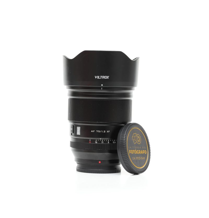 Lente Viltrox 75mm f/1.2 Pro – Para Fuji X Mount