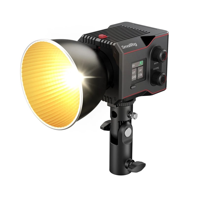 SmallringLuz de vídeo LED COB RC 60B para estudio fotográfico y de vídeo, 63 W, bicolor.