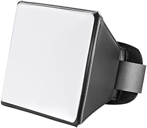 Difusor de flash para cámara Softbox 4.7 x 4.1 pulg. (universal, plegable con bolsa de almacenamiento) para Canon, Sony, Nikon