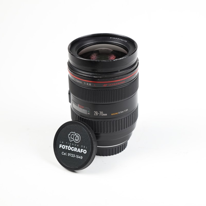 Lente Canon 28-70mm 1:2.8-Linea Roja