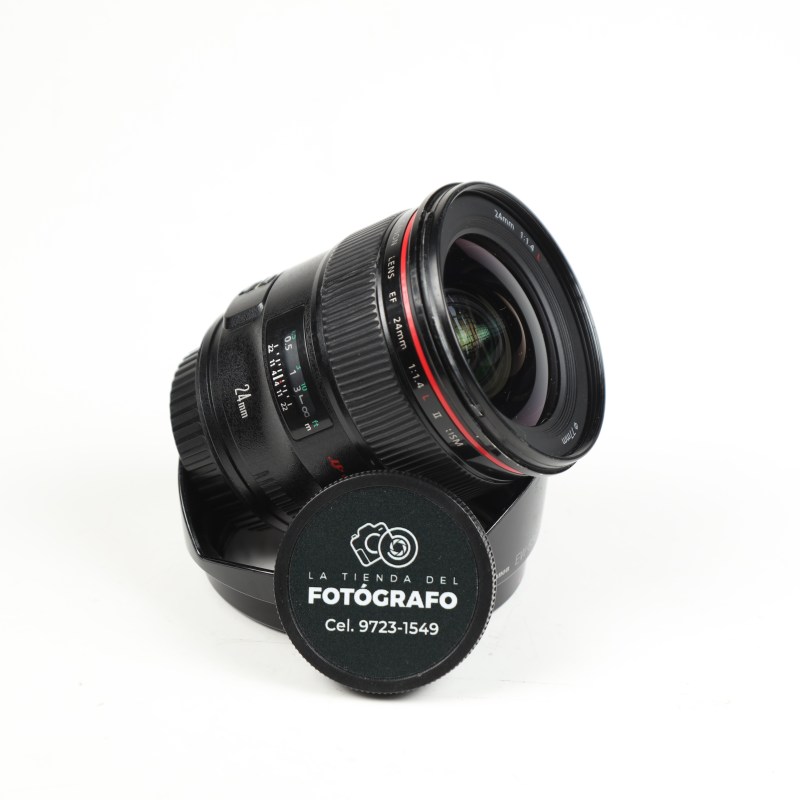 Lente Canon 24mm 1:1.4 II USM-Linea Roja