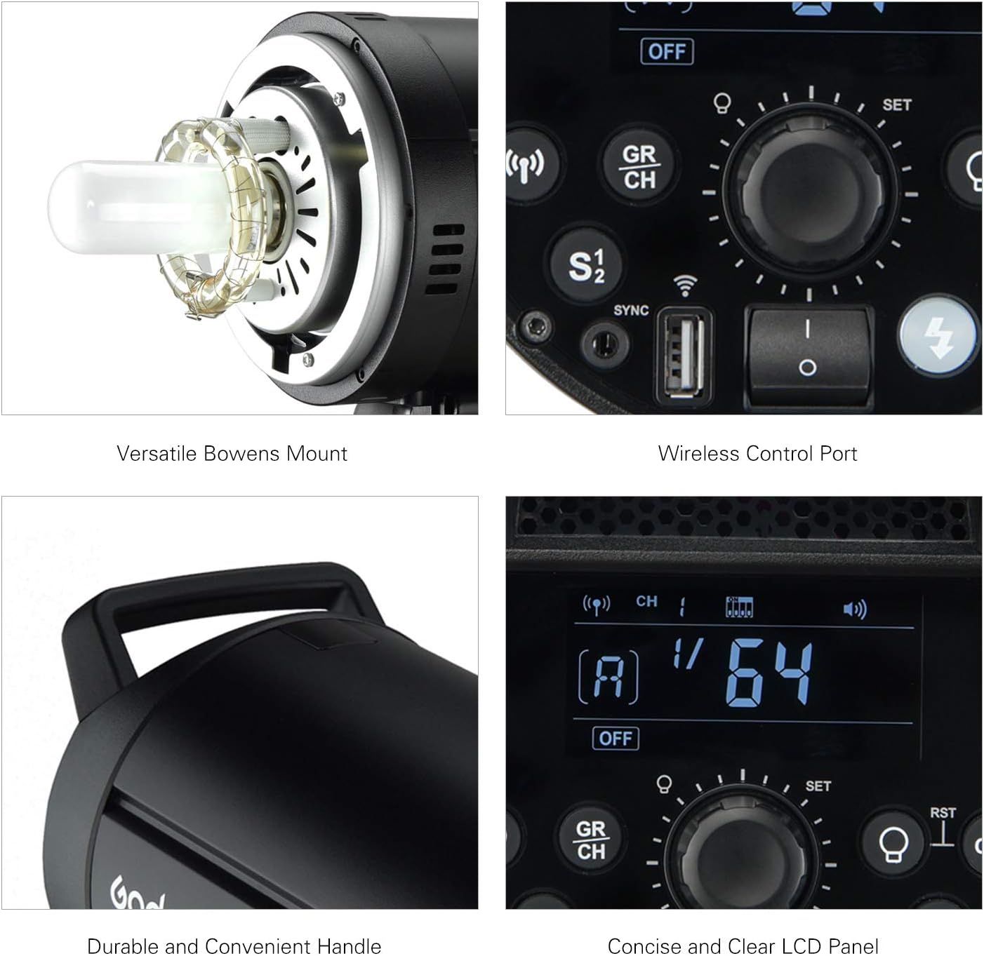 Flash Godox DP400III Studio 400Ws - Imagen 2