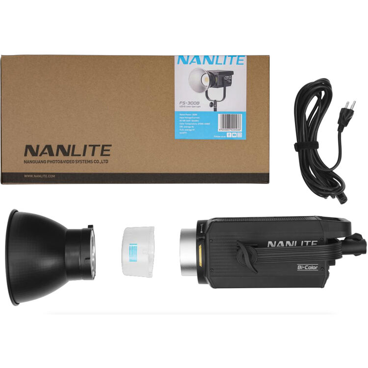 Nanlite FS-300B LED bicolor monoluz - Imagen 2