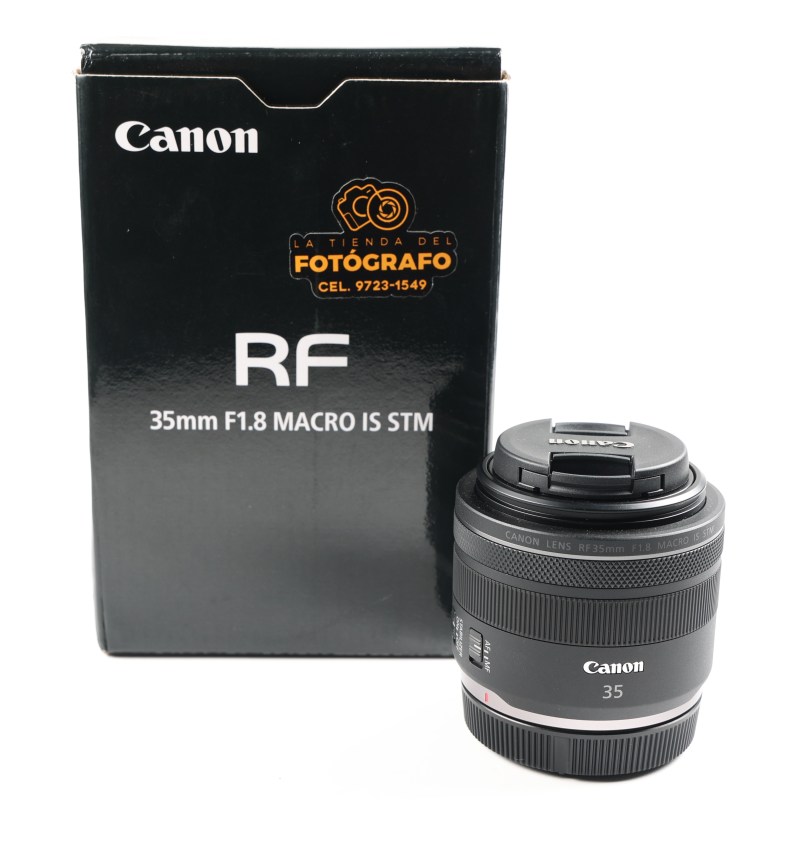 Lente Canon RF 35mm f/1.8 Macro IS STM