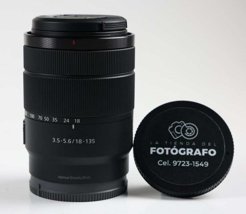 Lente Sony 18-135 mm
