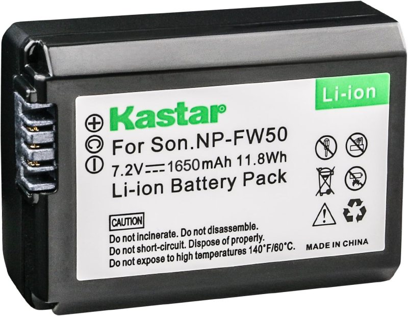 Batería Genérica Sony marca Kastar NP-FW 50